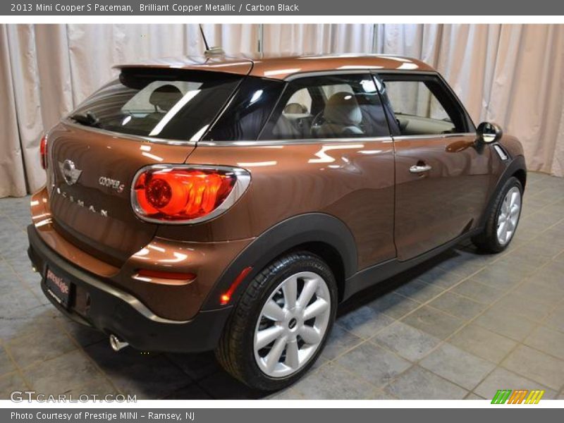 Brilliant Copper Metallic / Carbon Black 2013 Mini Cooper S Paceman