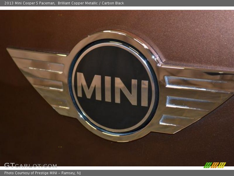 Brilliant Copper Metallic / Carbon Black 2013 Mini Cooper S Paceman