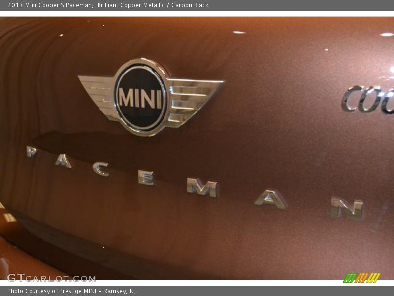 Brilliant Copper Metallic / Carbon Black 2013 Mini Cooper S Paceman