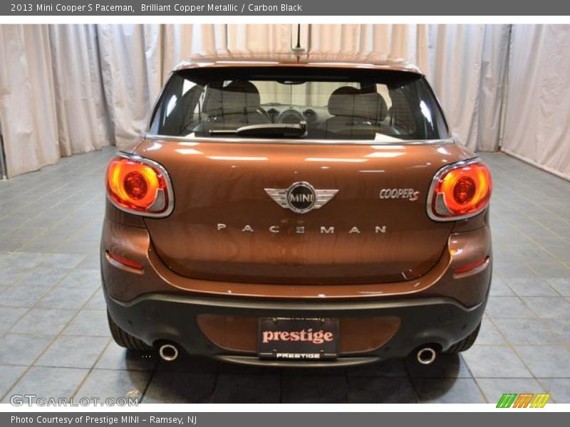 Brilliant Copper Metallic / Carbon Black 2013 Mini Cooper S Paceman
