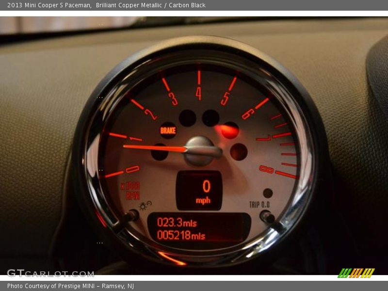 Brilliant Copper Metallic / Carbon Black 2013 Mini Cooper S Paceman