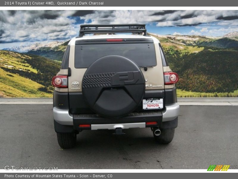 Quicksand / Dark Charcoal 2014 Toyota FJ Cruiser 4WD