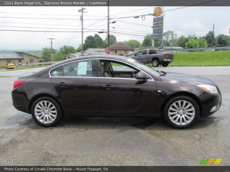 Espresso Bronze Metallic / Cashmere 2011 Buick Regal CXL