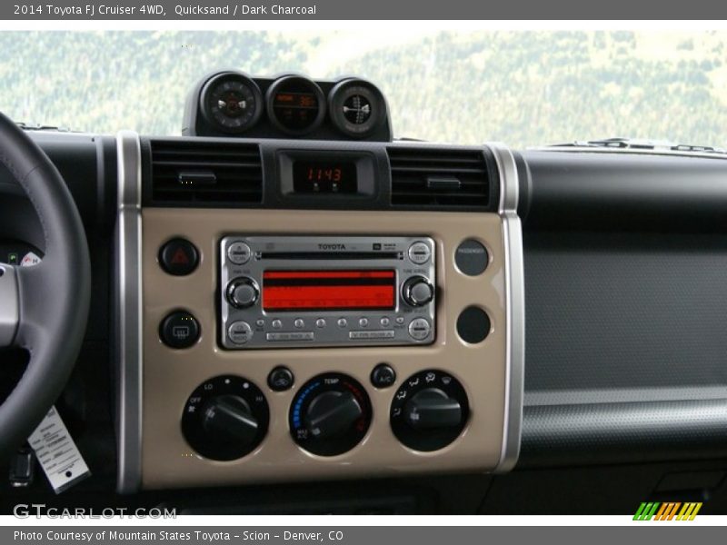 Quicksand / Dark Charcoal 2014 Toyota FJ Cruiser 4WD