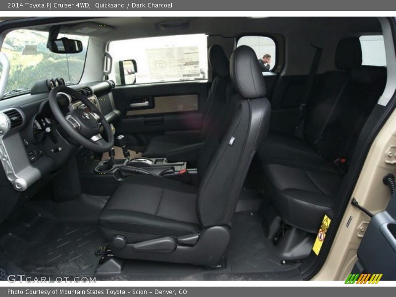 Quicksand / Dark Charcoal 2014 Toyota FJ Cruiser 4WD