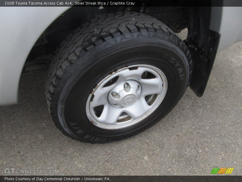 Silver Streak Mica / Graphite Gray 2008 Toyota Tacoma Access Cab 4x4