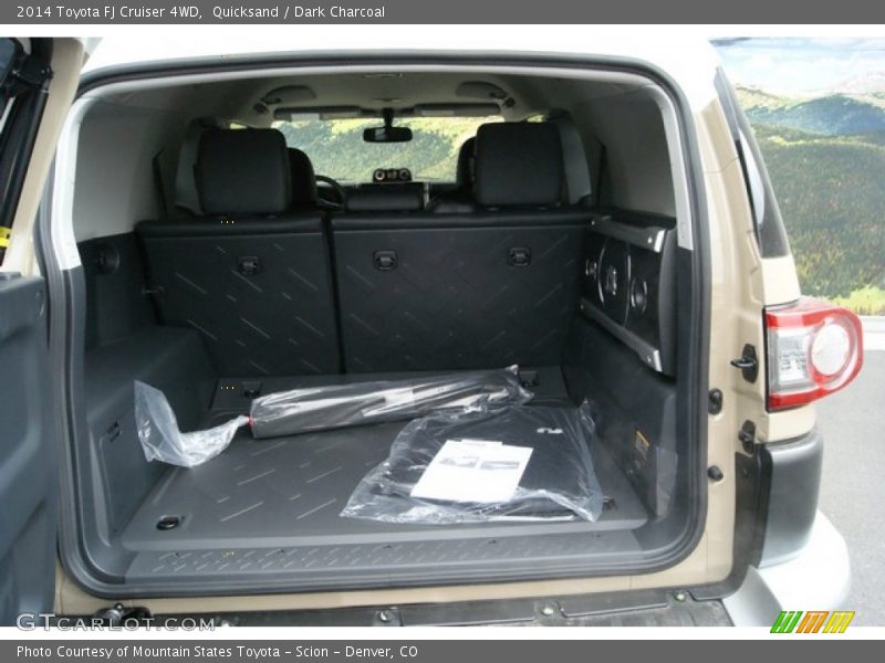 Quicksand / Dark Charcoal 2014 Toyota FJ Cruiser 4WD
