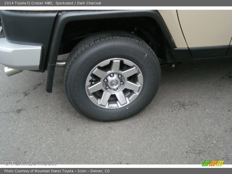 Quicksand / Dark Charcoal 2014 Toyota FJ Cruiser 4WD
