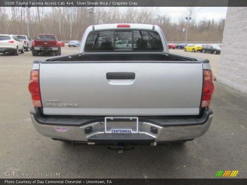 Silver Streak Mica / Graphite Gray 2008 Toyota Tacoma Access Cab 4x4