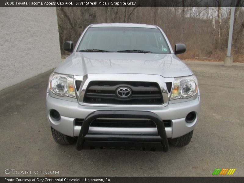 Silver Streak Mica / Graphite Gray 2008 Toyota Tacoma Access Cab 4x4