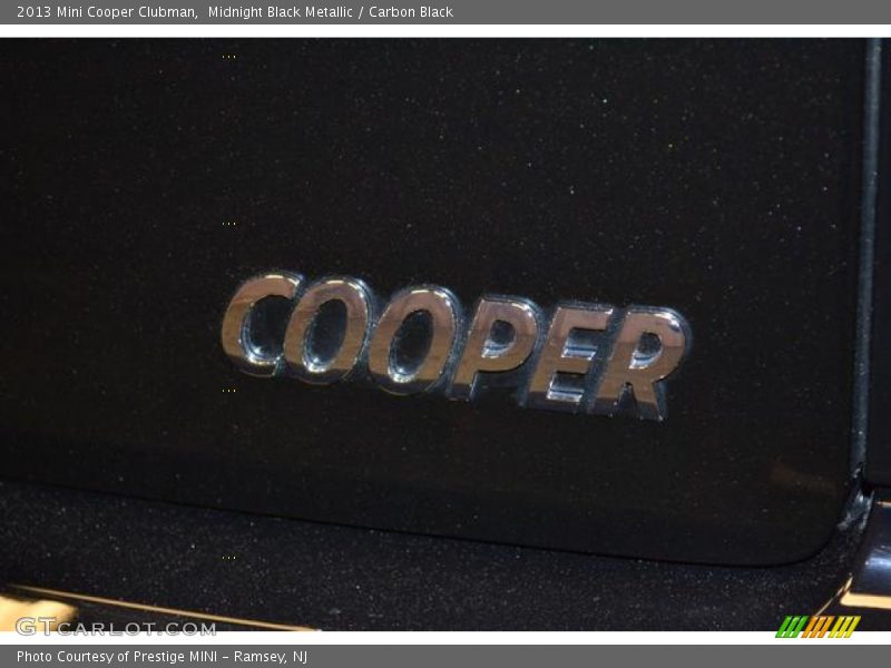 Midnight Black Metallic / Carbon Black 2013 Mini Cooper Clubman
