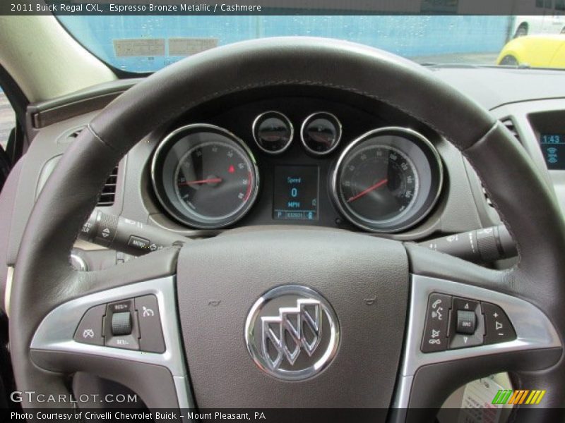 Espresso Bronze Metallic / Cashmere 2011 Buick Regal CXL
