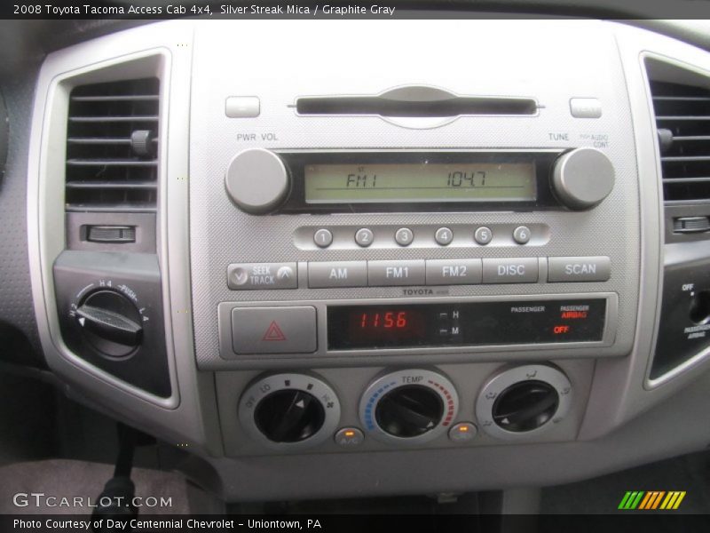 Silver Streak Mica / Graphite Gray 2008 Toyota Tacoma Access Cab 4x4