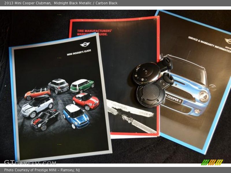 Midnight Black Metallic / Carbon Black 2013 Mini Cooper Clubman