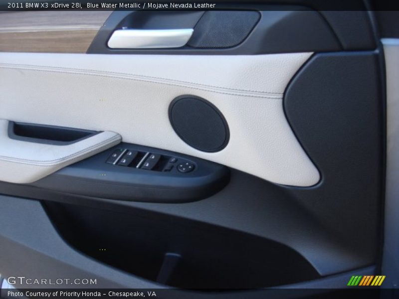 Blue Water Metallic / Mojave Nevada Leather 2011 BMW X3 xDrive 28i