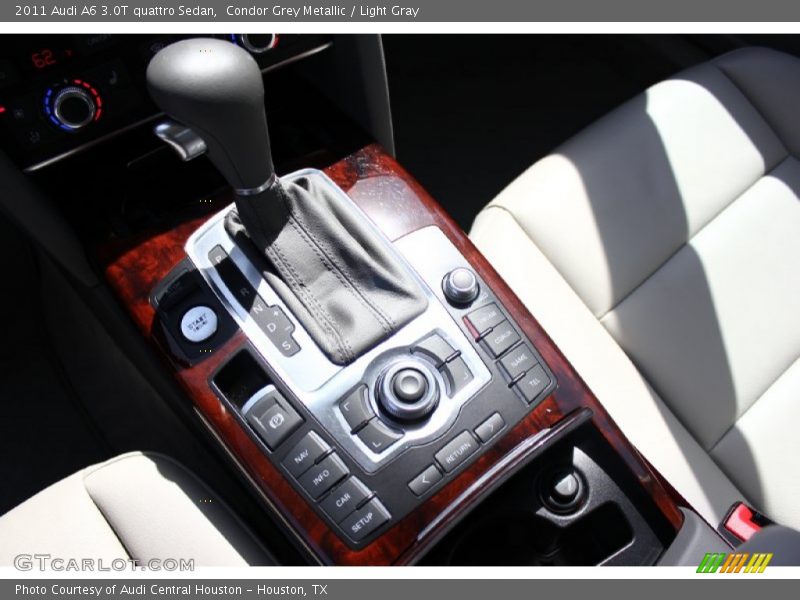 Condor Grey Metallic / Light Gray 2011 Audi A6 3.0T quattro Sedan