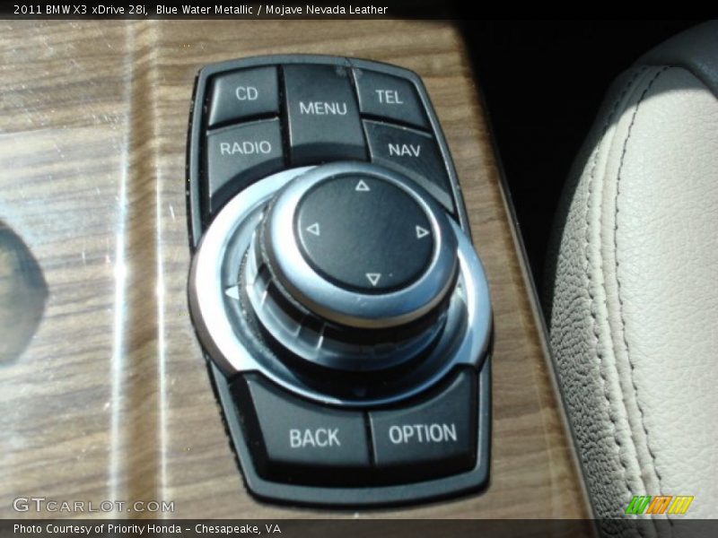 Blue Water Metallic / Mojave Nevada Leather 2011 BMW X3 xDrive 28i