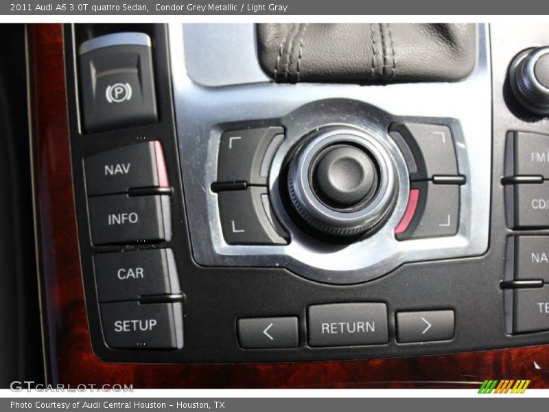 Condor Grey Metallic / Light Gray 2011 Audi A6 3.0T quattro Sedan