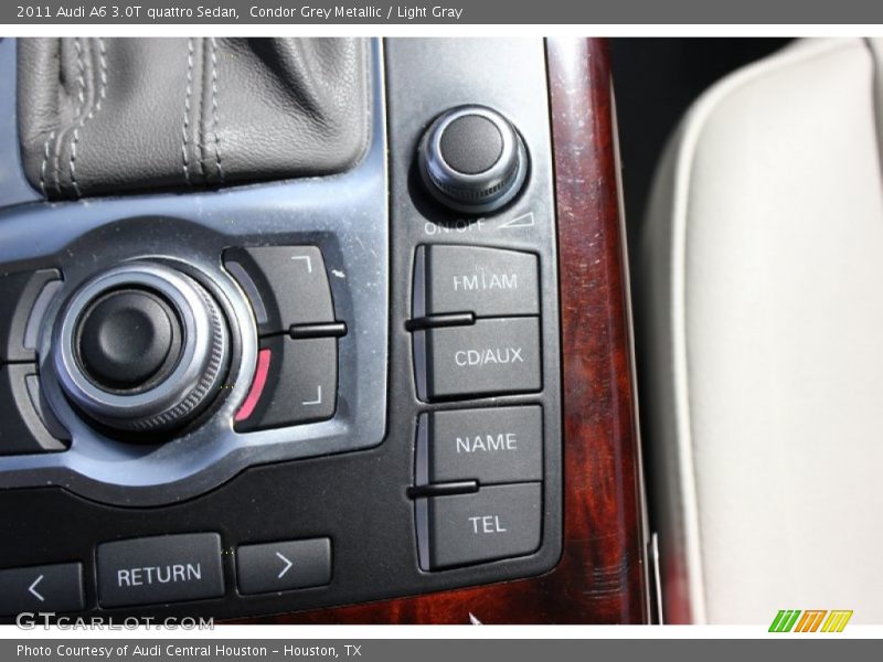 Condor Grey Metallic / Light Gray 2011 Audi A6 3.0T quattro Sedan