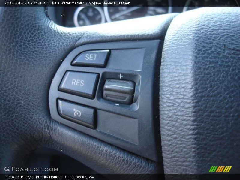 Blue Water Metallic / Mojave Nevada Leather 2011 BMW X3 xDrive 28i