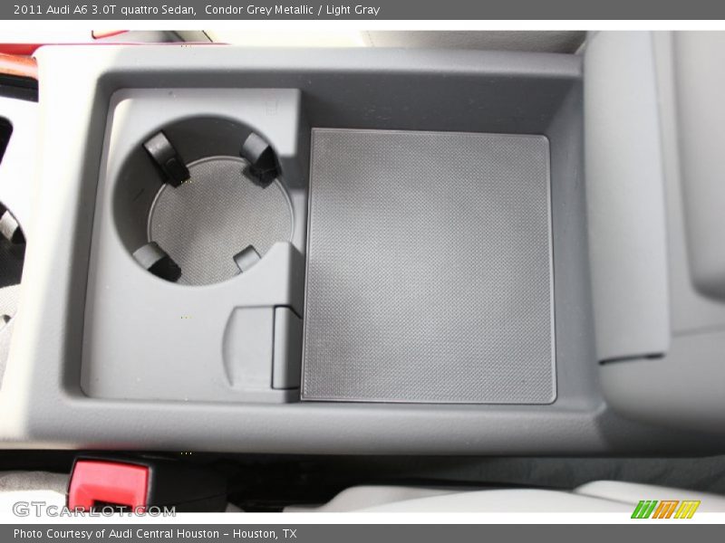 Condor Grey Metallic / Light Gray 2011 Audi A6 3.0T quattro Sedan