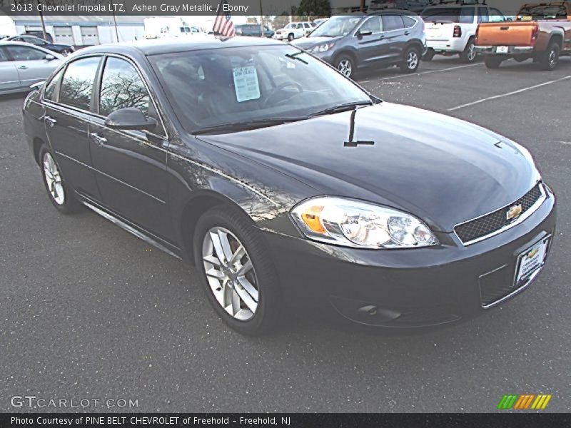 Ashen Gray Metallic / Ebony 2013 Chevrolet Impala LTZ