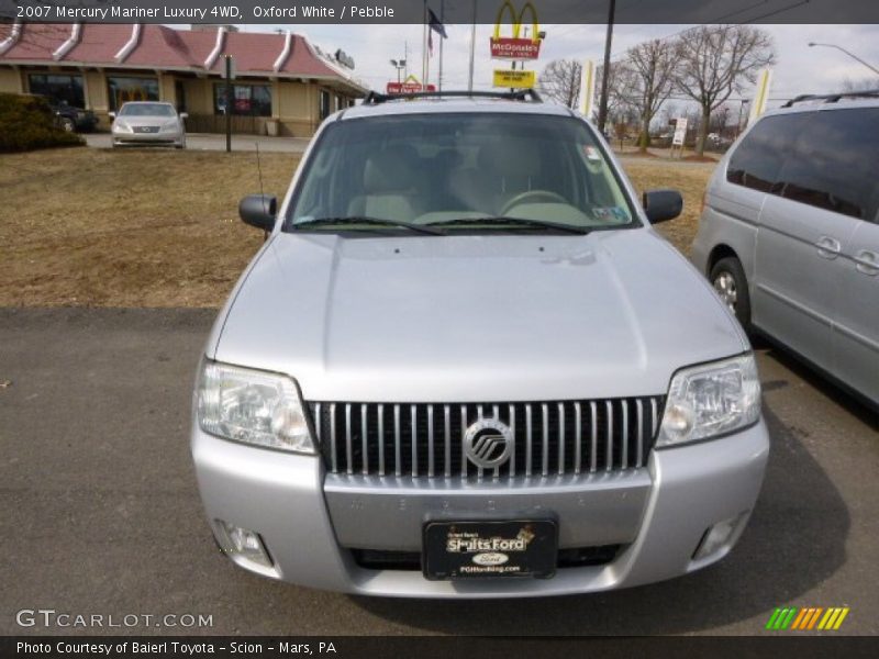 Oxford White / Pebble 2007 Mercury Mariner Luxury 4WD