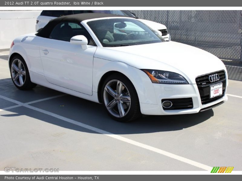 Ibis White / Black 2012 Audi TT 2.0T quattro Roadster