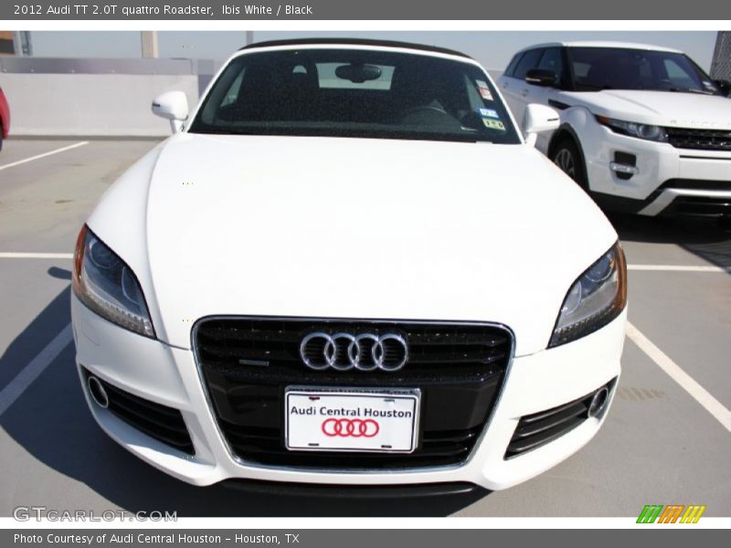 Ibis White / Black 2012 Audi TT 2.0T quattro Roadster