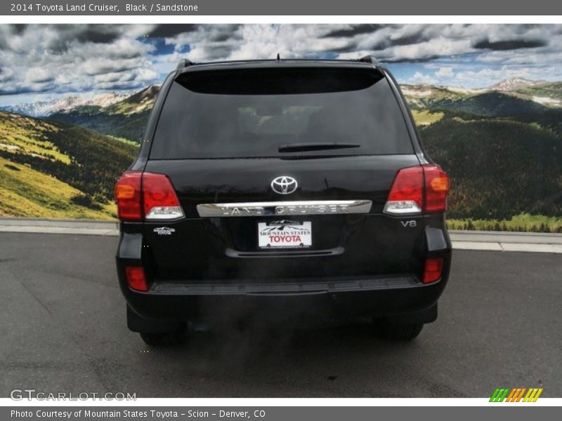 Black / Sandstone 2014 Toyota Land Cruiser