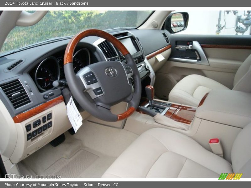  2014 Land Cruiser  Sandstone Interior