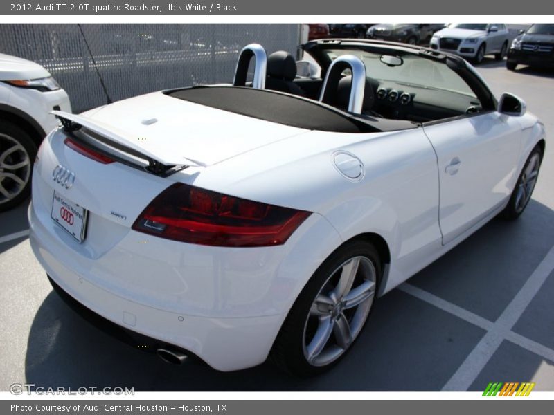 Ibis White / Black 2012 Audi TT 2.0T quattro Roadster