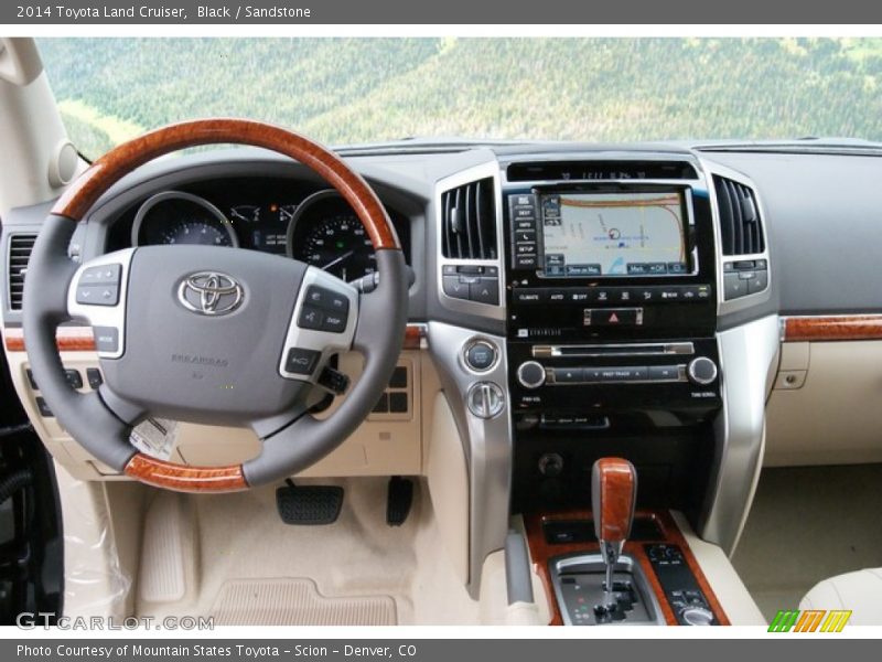 Dashboard of 2014 Land Cruiser 