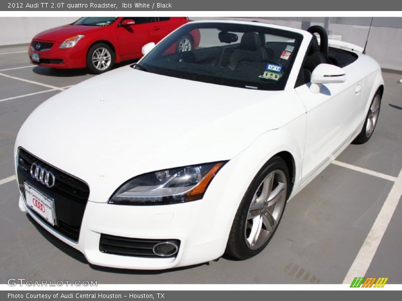 Ibis White / Black 2012 Audi TT 2.0T quattro Roadster