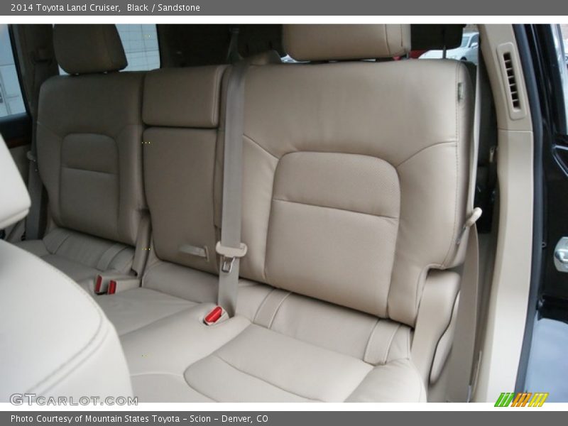 Rear Seat of 2014 Land Cruiser 