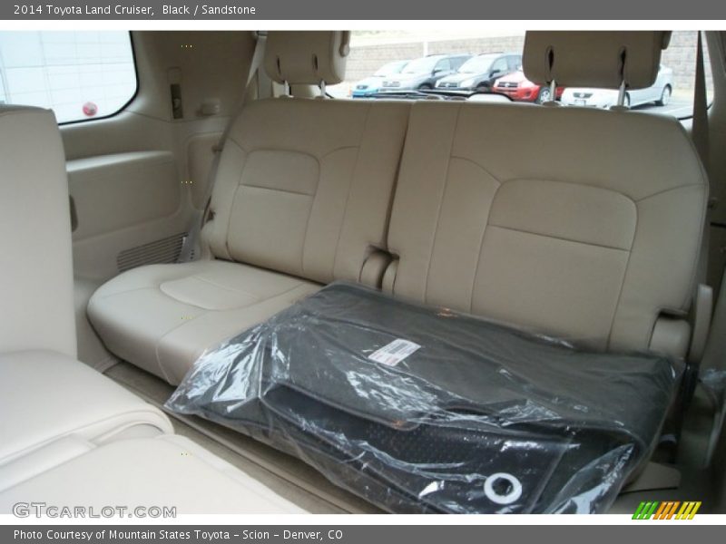 Rear Seat of 2014 Land Cruiser 