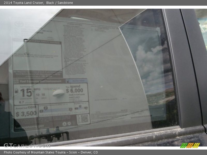 Black / Sandstone 2014 Toyota Land Cruiser