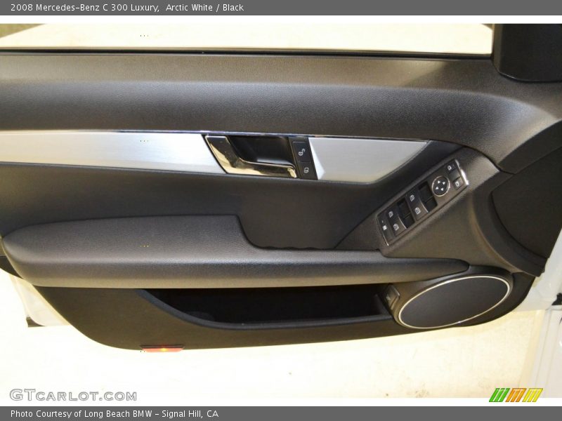 Arctic White / Black 2008 Mercedes-Benz C 300 Luxury
