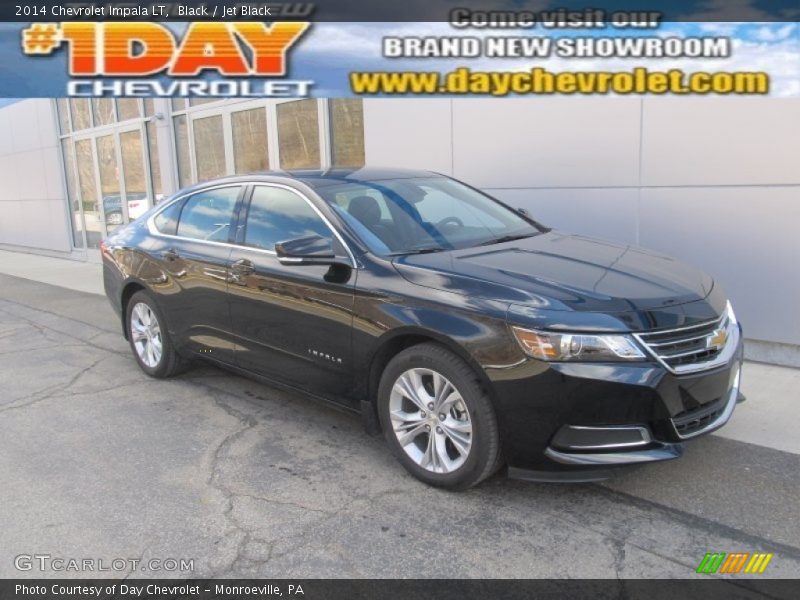 Black / Jet Black 2014 Chevrolet Impala LT