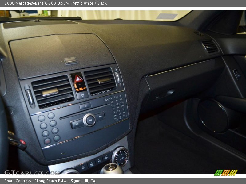 Arctic White / Black 2008 Mercedes-Benz C 300 Luxury