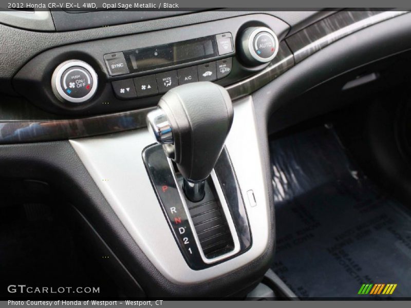 Opal Sage Metallic / Black 2012 Honda CR-V EX-L 4WD