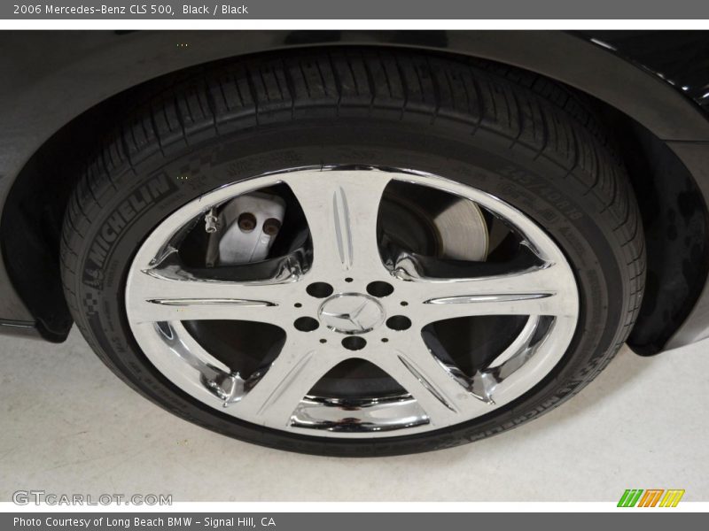 Black / Black 2006 Mercedes-Benz CLS 500