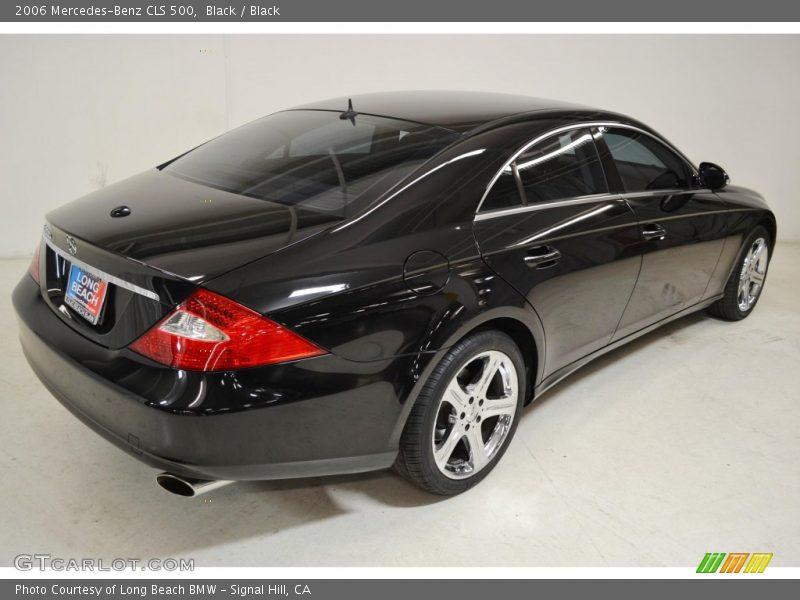 Black / Black 2006 Mercedes-Benz CLS 500