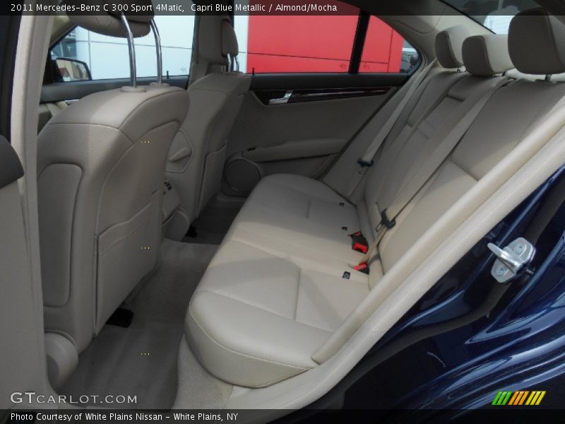 Capri Blue Metallic / Almond/Mocha 2011 Mercedes-Benz C 300 Sport 4Matic