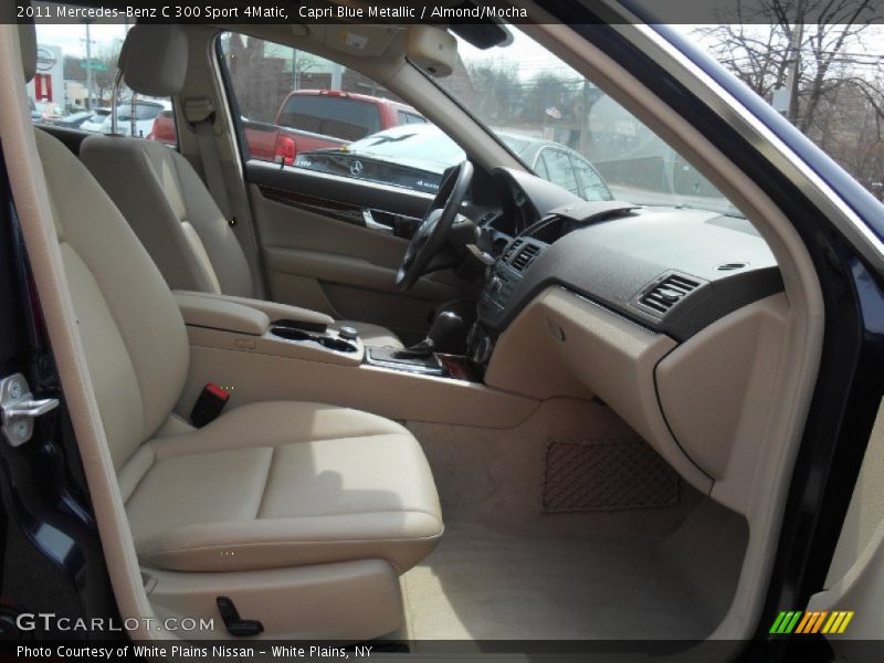 Capri Blue Metallic / Almond/Mocha 2011 Mercedes-Benz C 300 Sport 4Matic