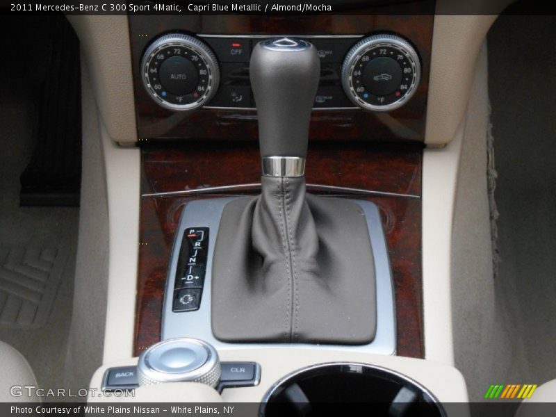 Capri Blue Metallic / Almond/Mocha 2011 Mercedes-Benz C 300 Sport 4Matic
