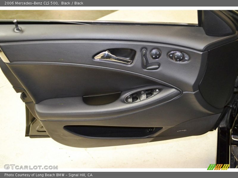 Black / Black 2006 Mercedes-Benz CLS 500