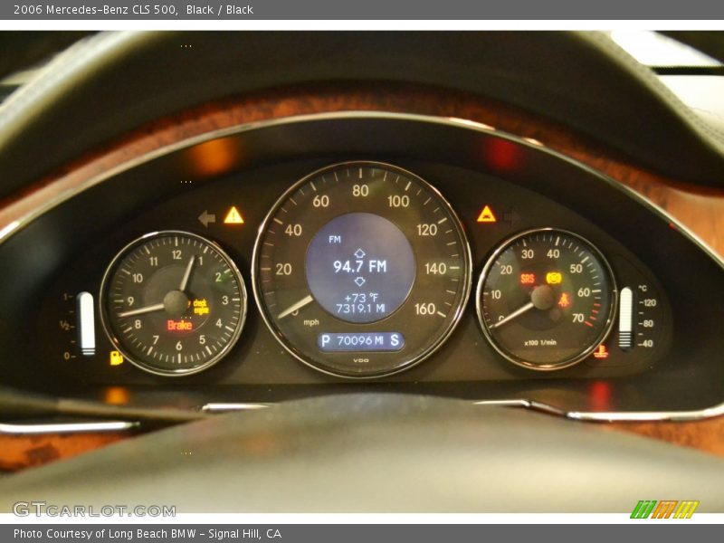 Black / Black 2006 Mercedes-Benz CLS 500