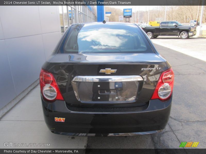 Mocha Bronze Metallic / Dark Pewter/Dark Titanium 2014 Chevrolet Sonic LT Sedan