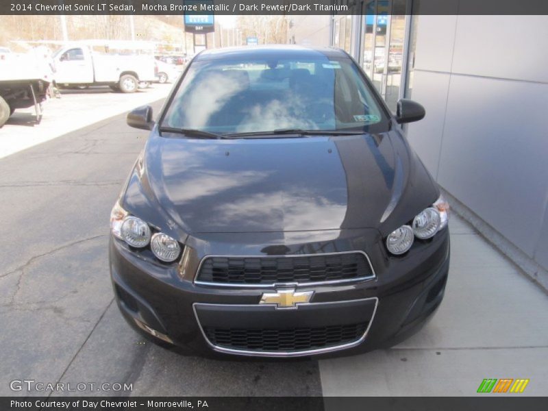 Mocha Bronze Metallic / Dark Pewter/Dark Titanium 2014 Chevrolet Sonic LT Sedan